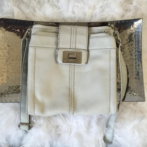 Tignanello Pale Grey Cross Body - Picture 4 of 5